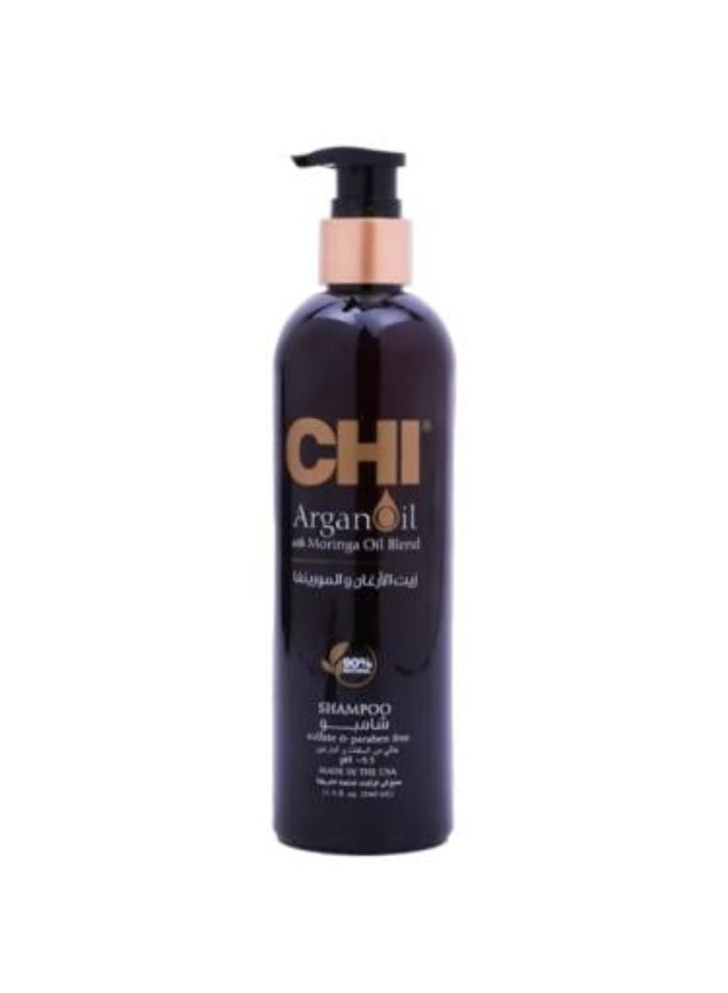 Shampoo With Argan & Moringa Oil 340ml
